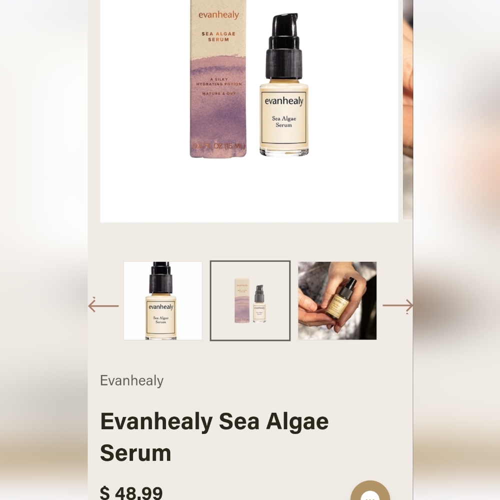 Evan Healy Sea Algae Serum